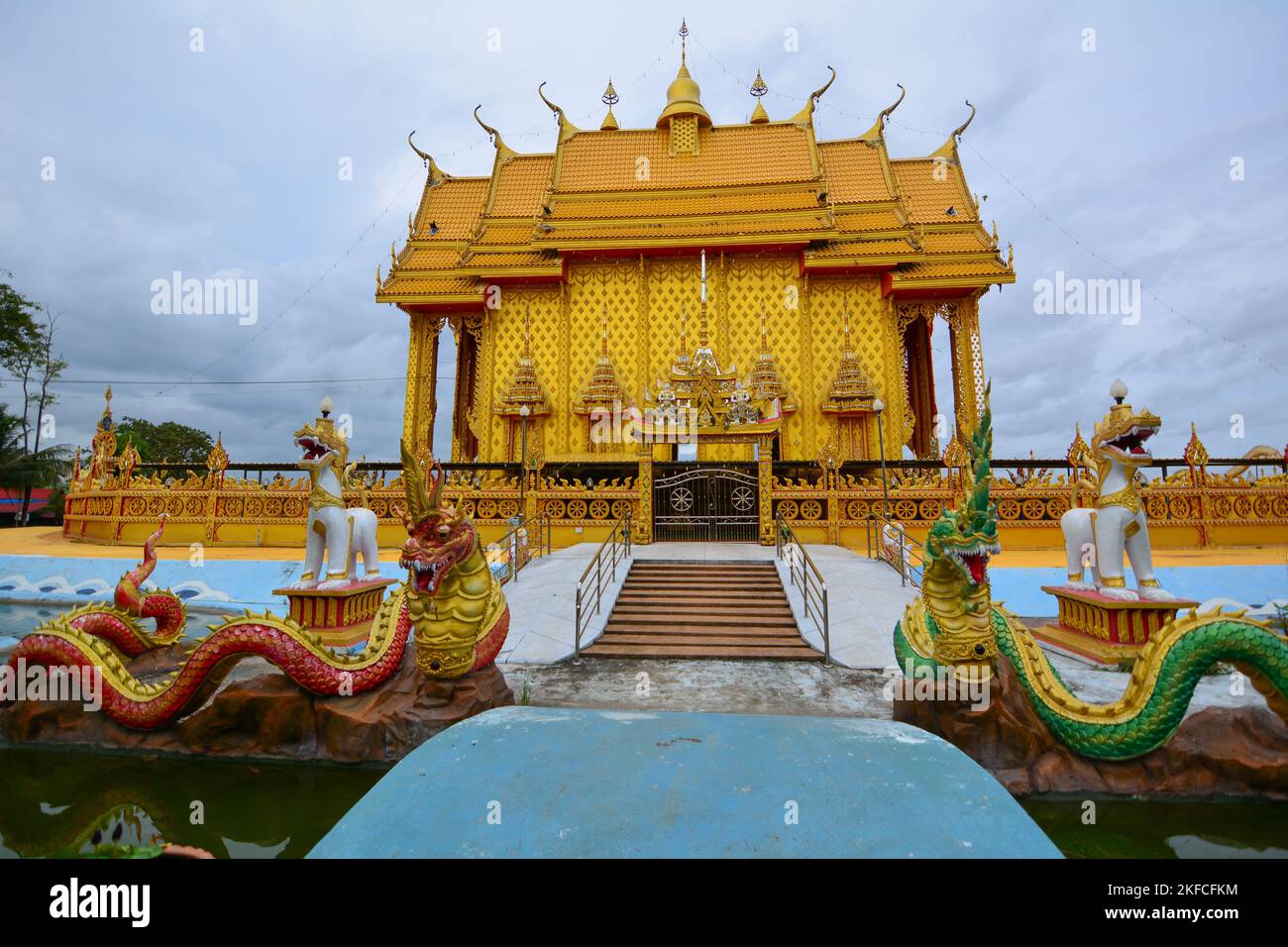 Thai Buddhist temple in Thailand Stock Photo Alamy