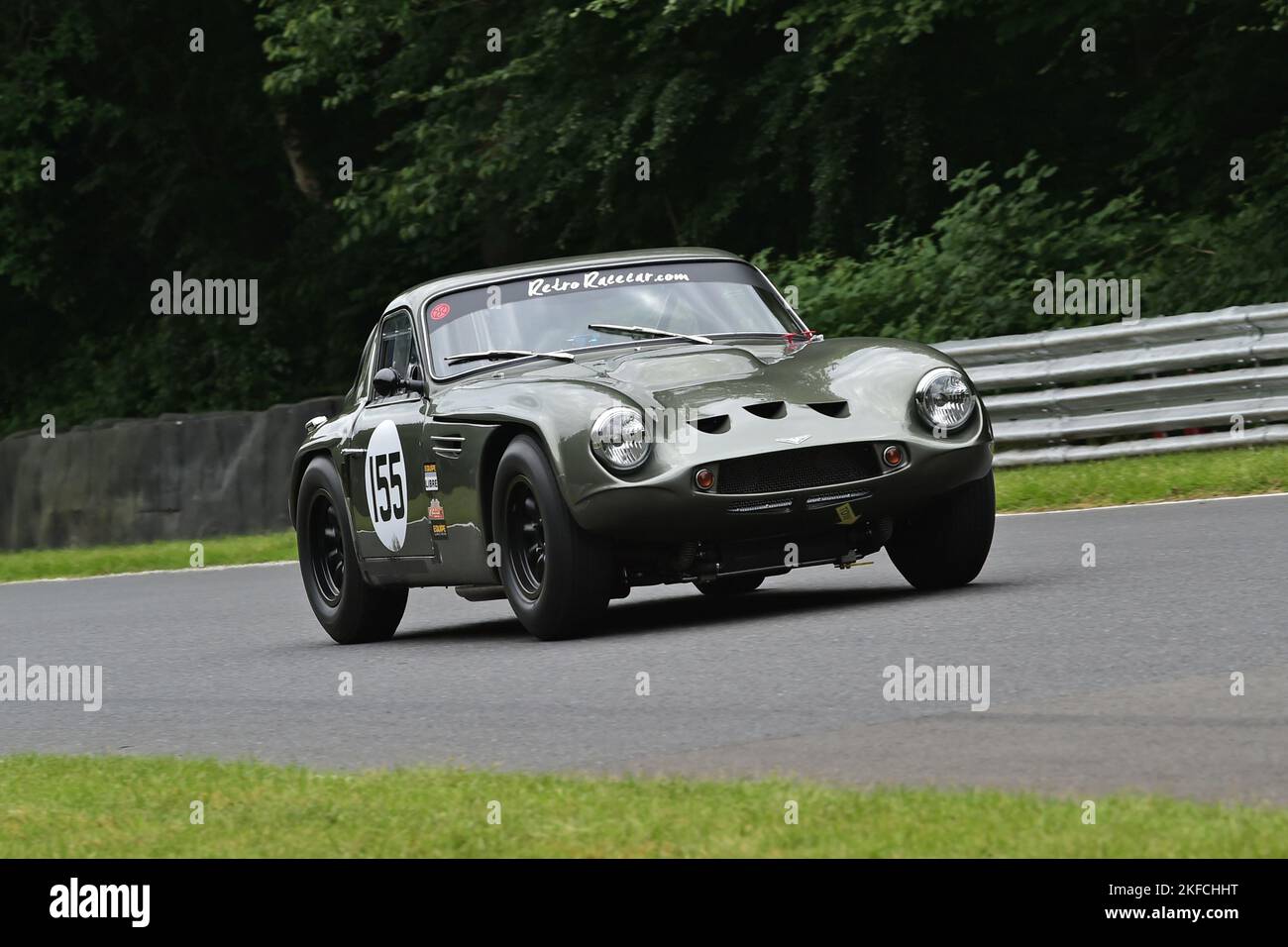 Matt Holben, TVR Griffith, Equipe Libre, Equipe GTS, a forty minute race for pre-66 race cars compliant to FIA Appendix K running on historic CR65L se Stock Photo