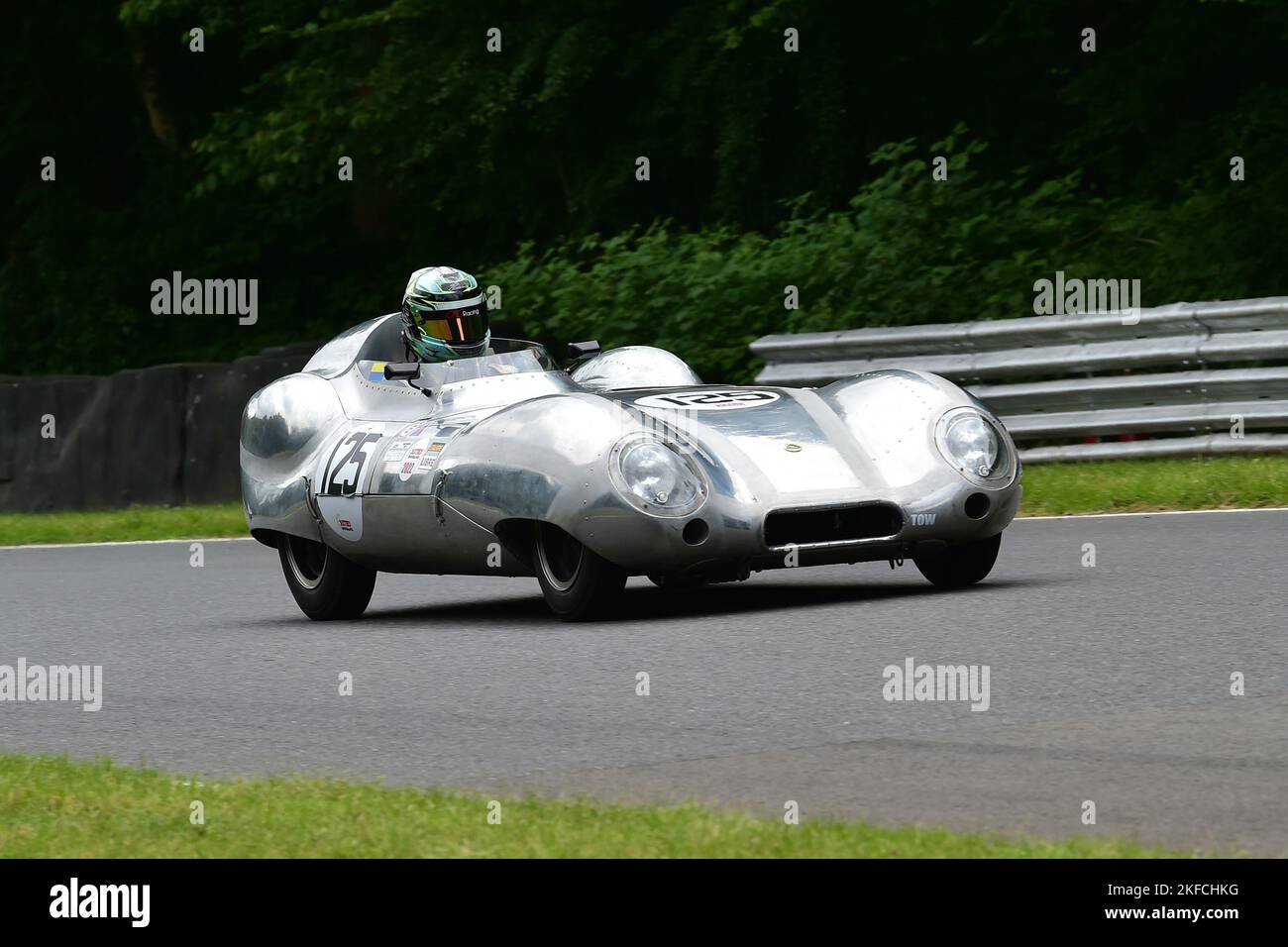 Sandy Watson, Alex Causer, Lotus Eleven le Mans, Equipe Libre, Equipe GTS, a forty minute race for pre-66 race cars compliant to FIA Appendix K runnin Stock Photo