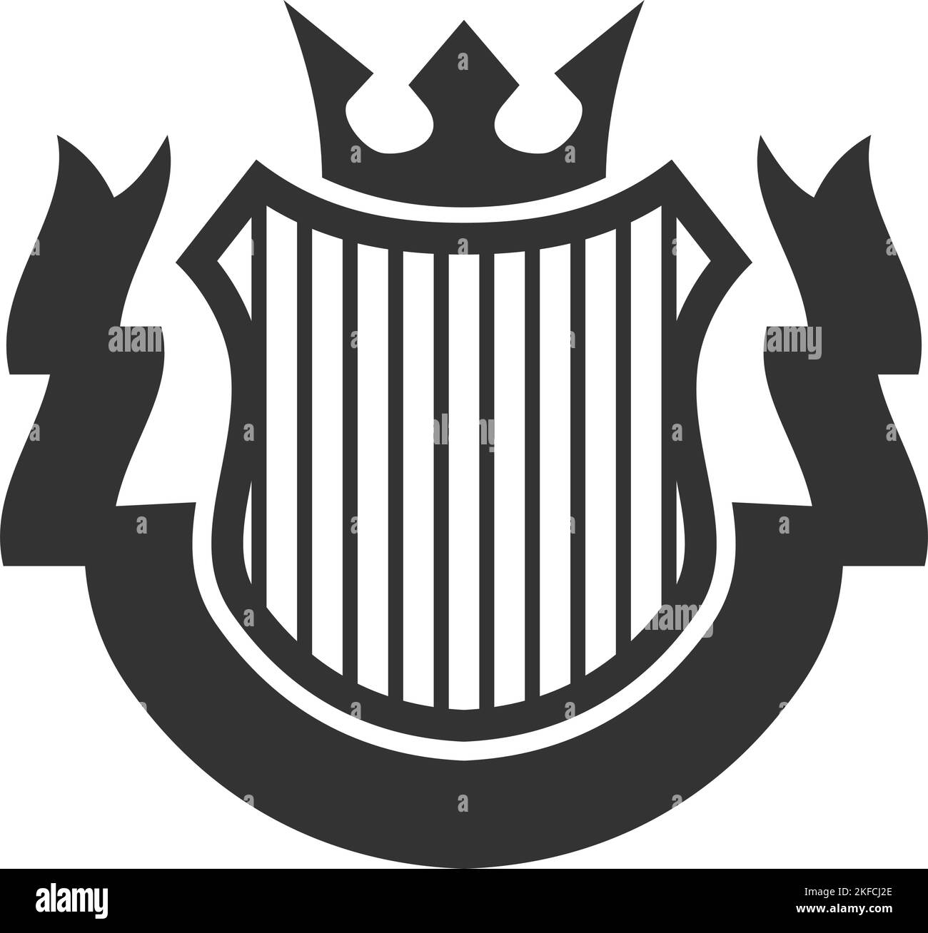 emblem blank template logo Icon Illustration Brand Identity Stock