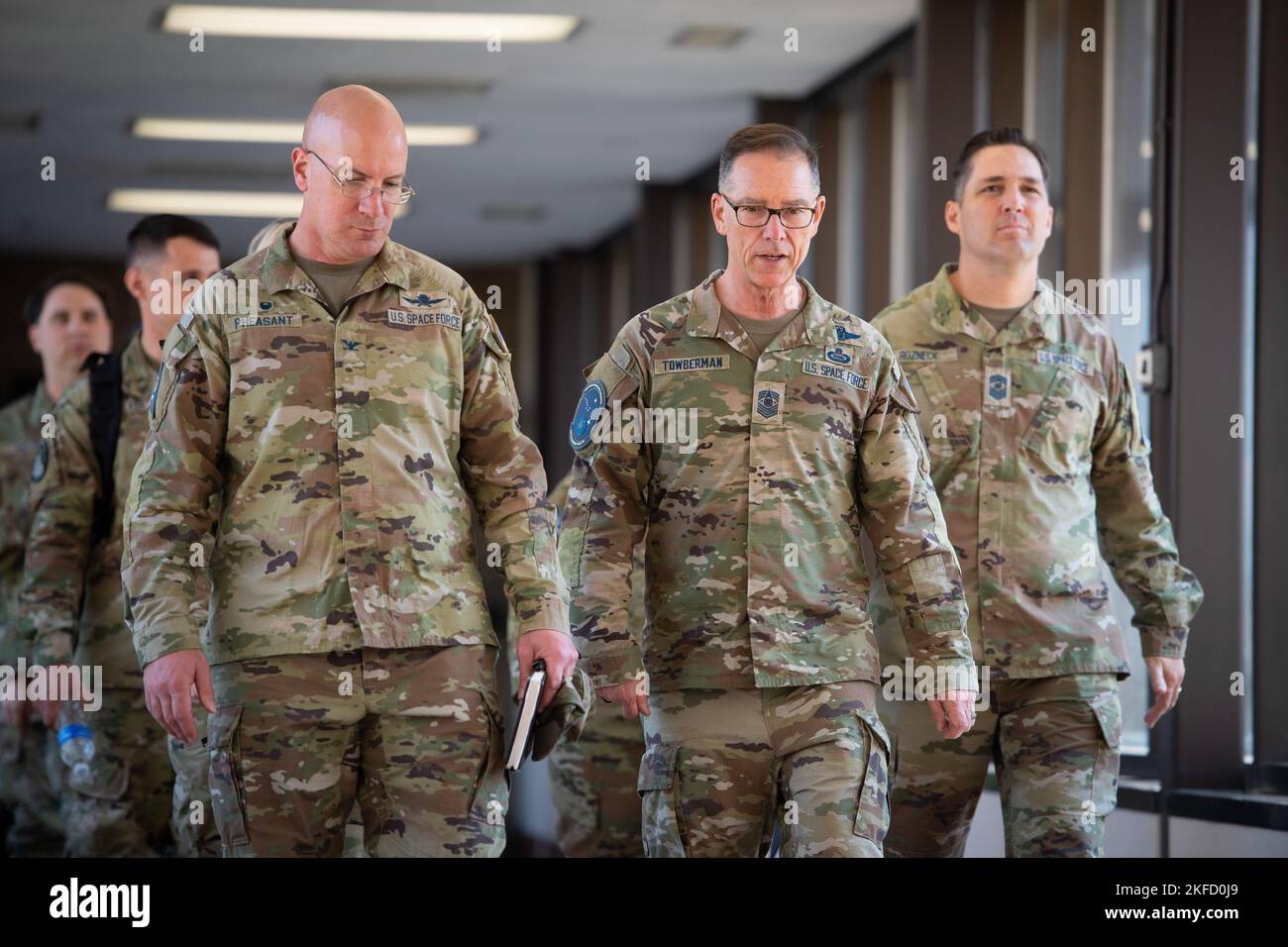 SCHRIEVER SPACE FORCE BASE, Colo. -- Chief Master Sergeant Of The Space ...