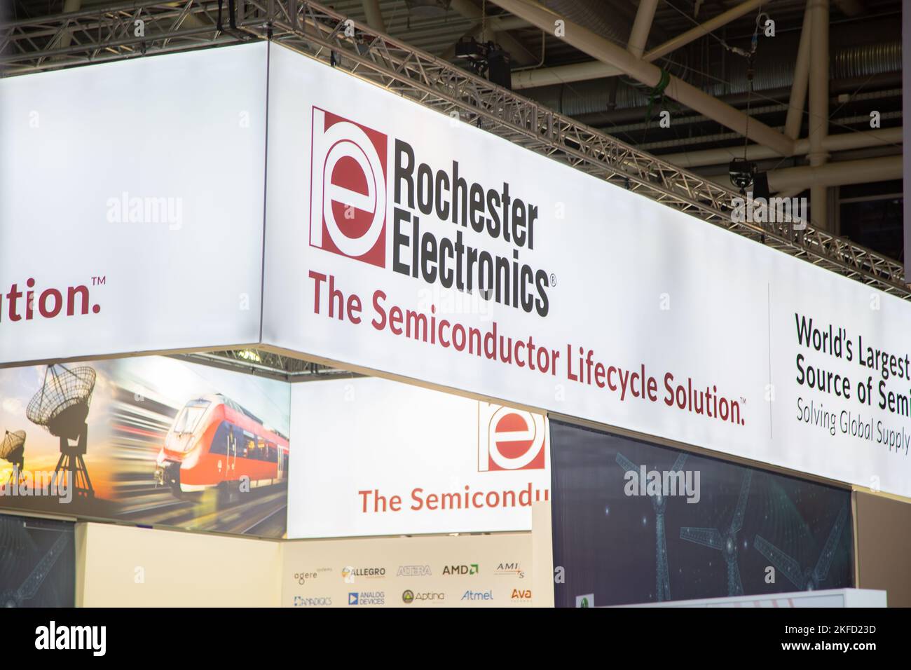 Rochester Electronics bei der Electronica / Semicon Europa Messe, der
