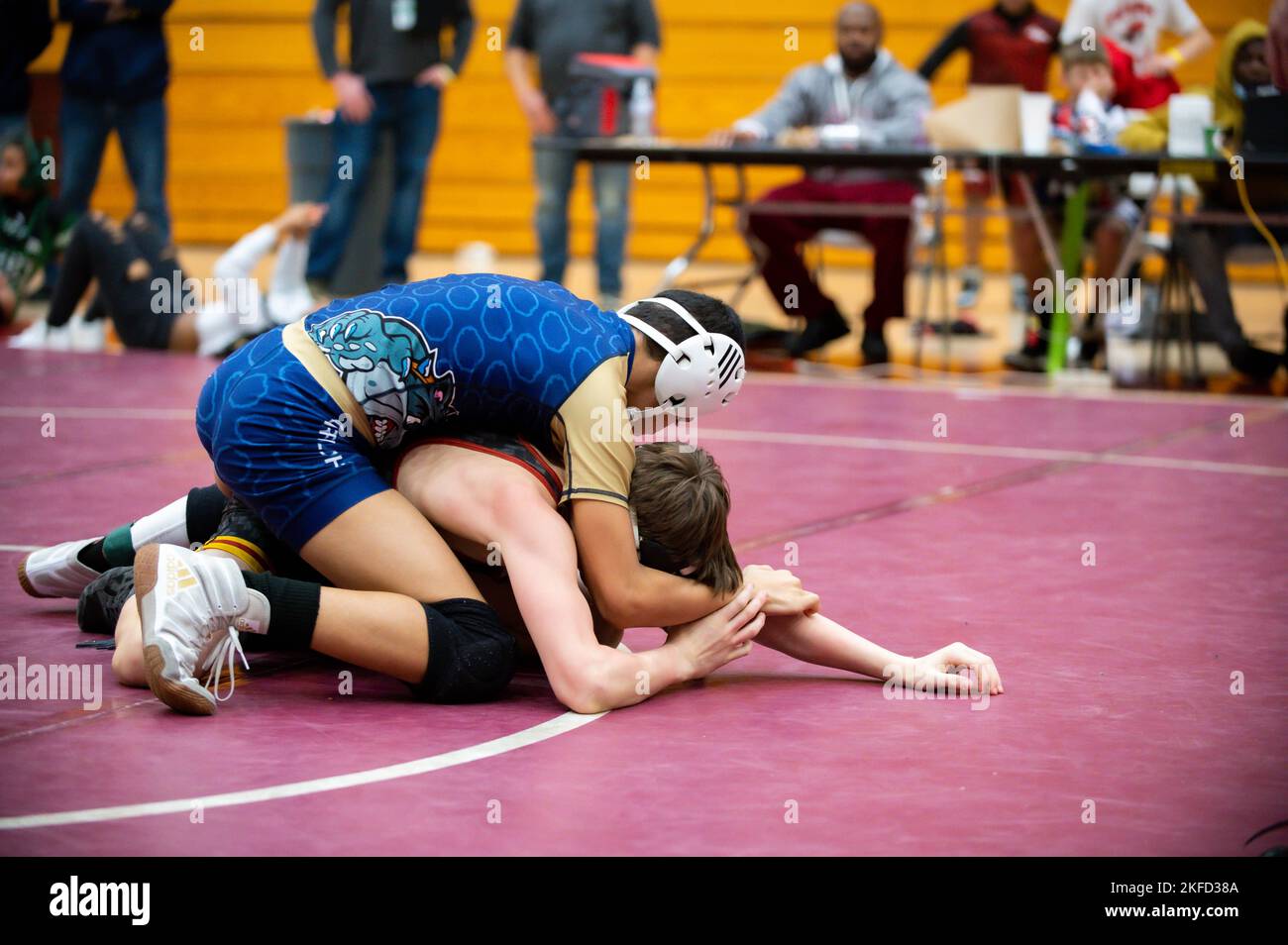 The Garfield Heights Youth wrestling tournament Stock Photo Alamy