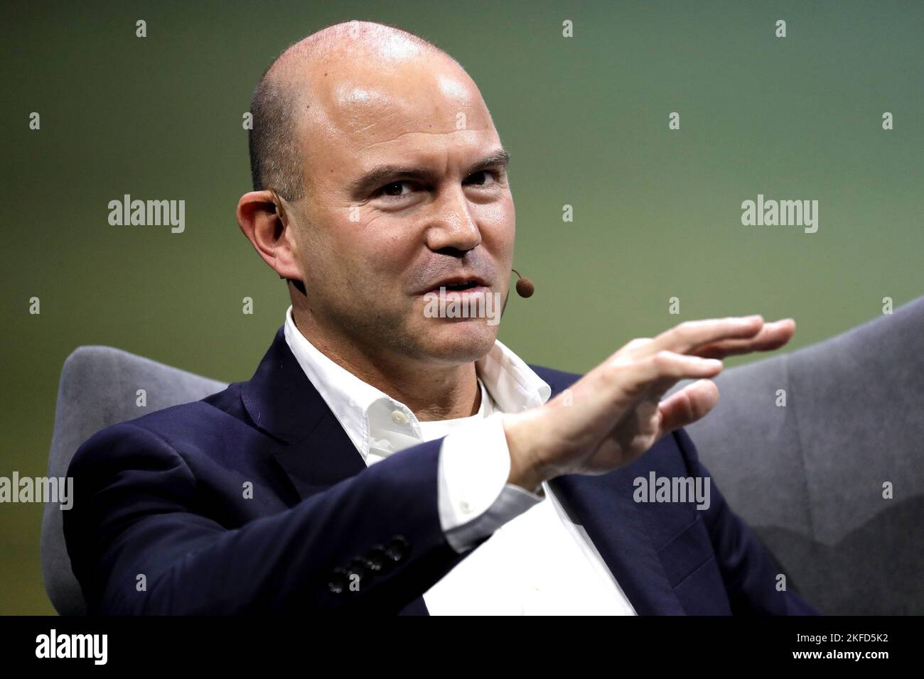 New York, United States. 17th Nov, 2022. Ben Rhodes, former Deputy National Security Advisor to President Obama speaks at the Obama Foundation Democracy Forum at the Javits Center on Thursday, November 17, 2022 in New York City. Photo by Peter Foley/UPI Credit: UPI/Alamy Live News Stock Photo