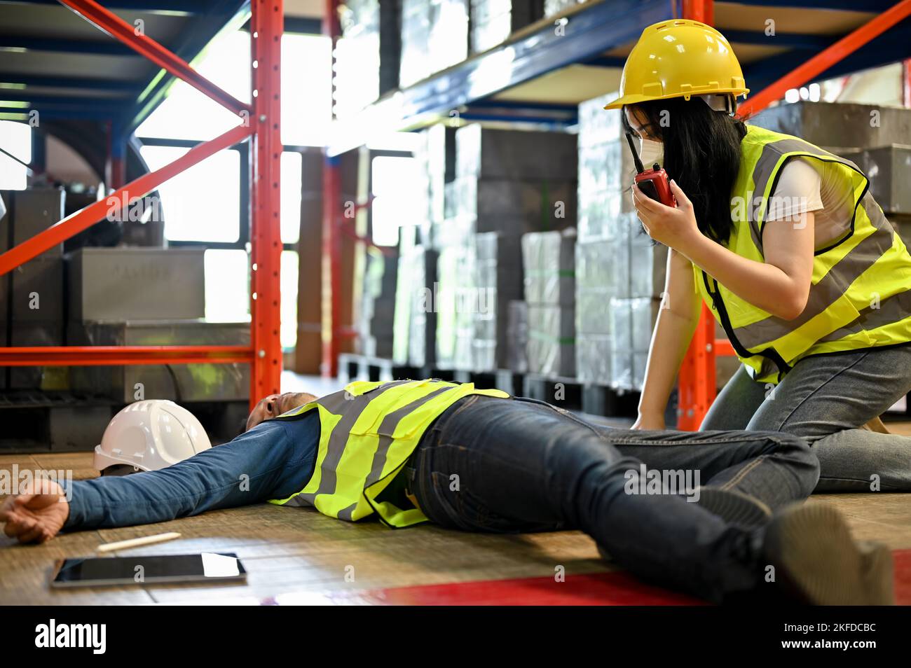Factory woman unconscious hi res stock photography and images Alamy