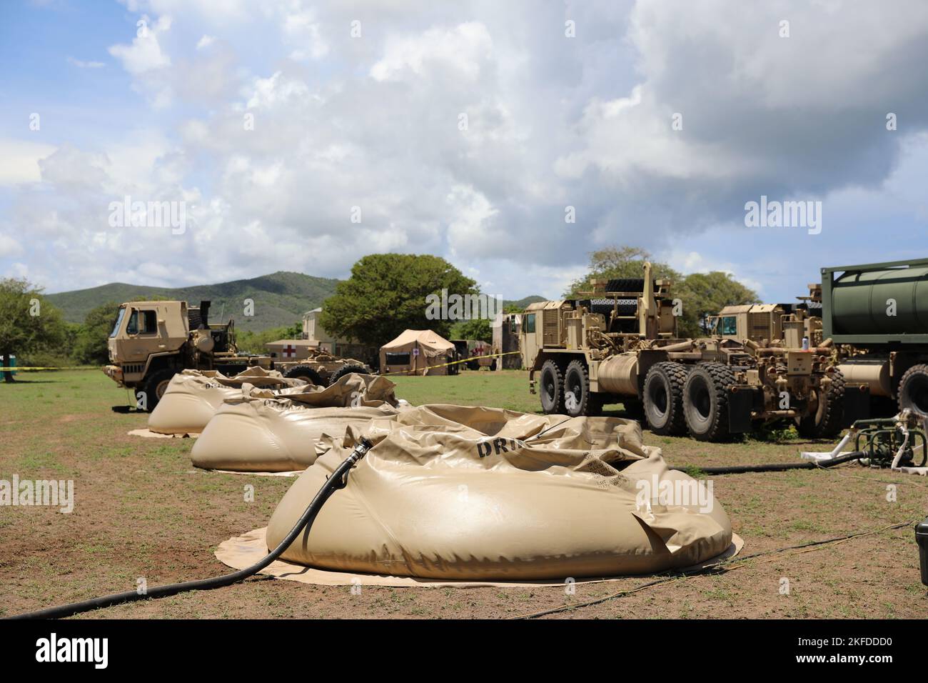Virgin Islands National Guard, 610th QM Co. Water Supply Company, turns