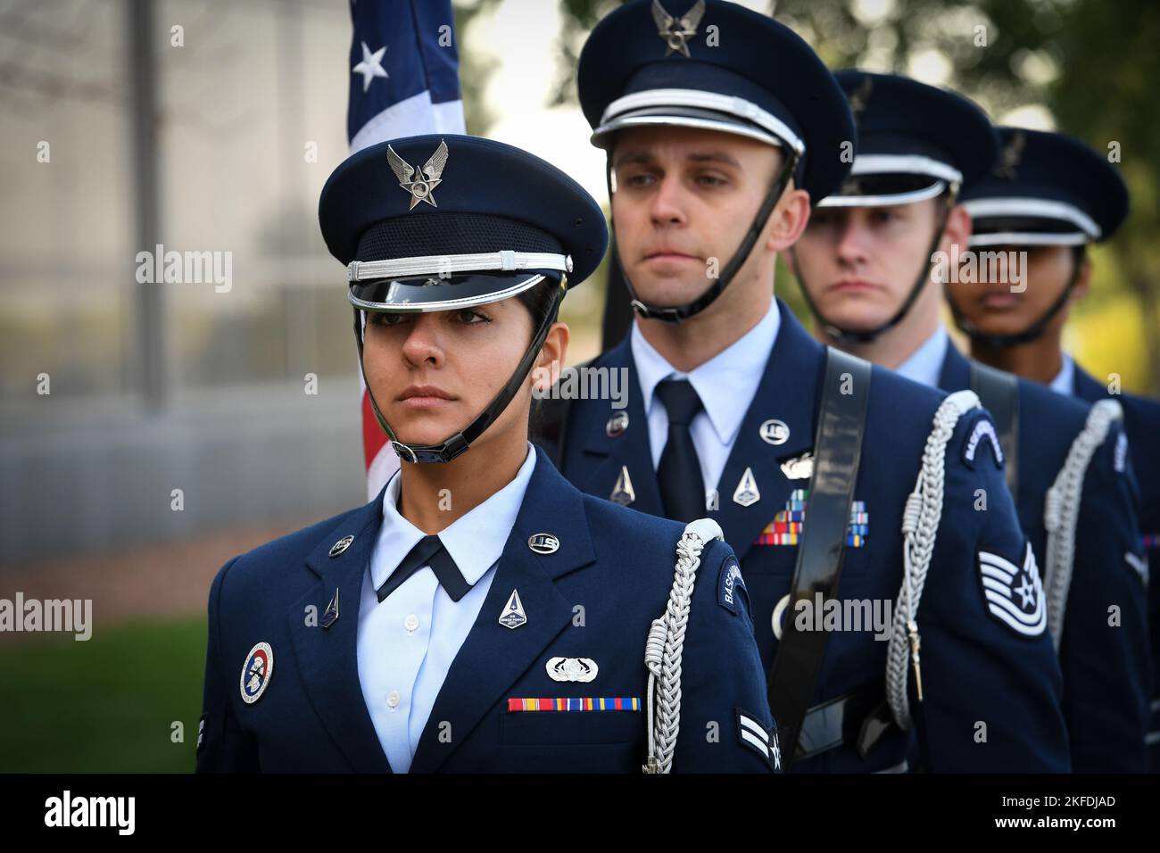 SCHRIEVER SPACE FORCE BASE, Colo. -- The Space Base Delta 1 Honor Guard ...