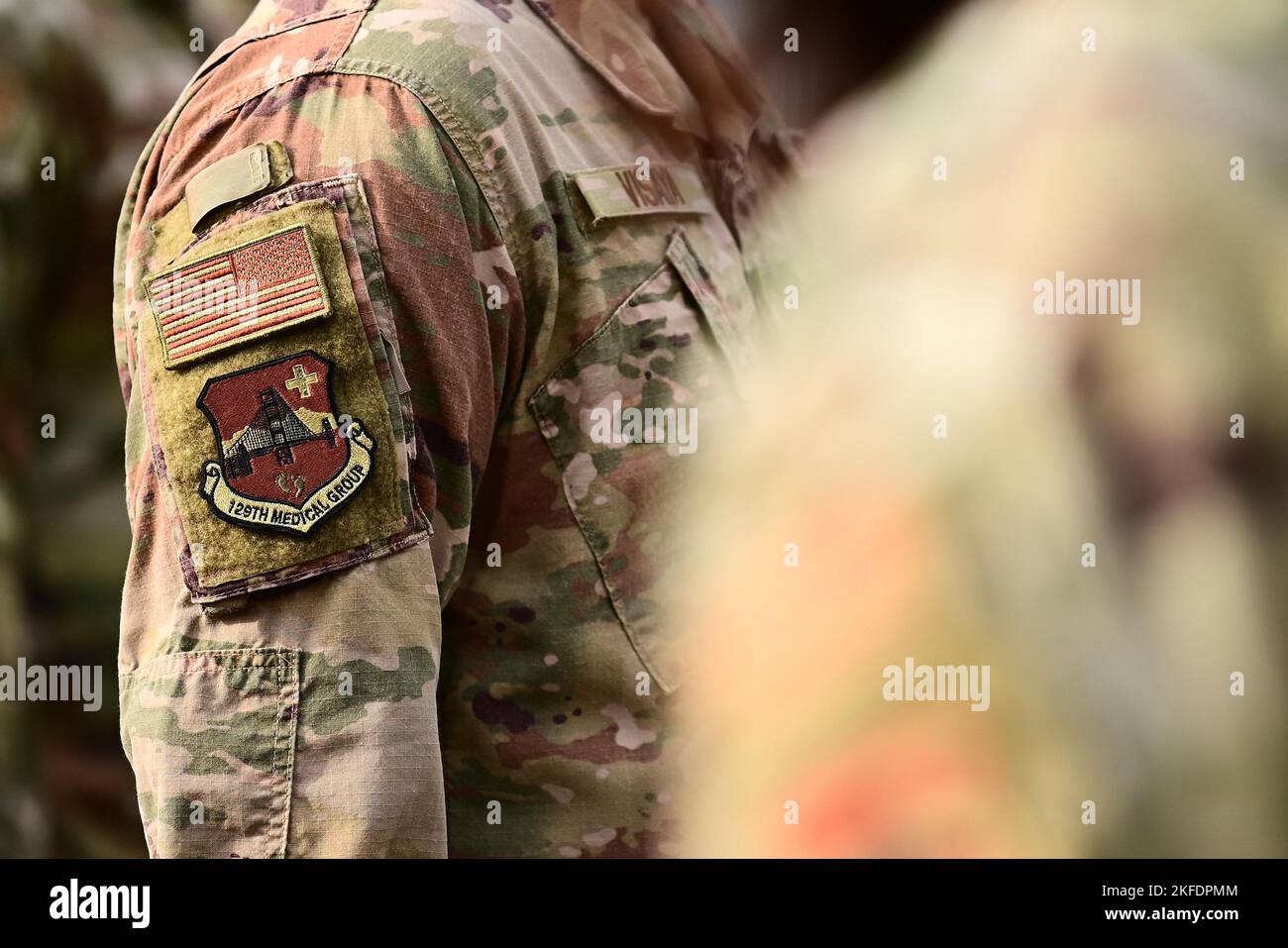 Members of the 129th Medical Group, 129th Rescue Wing, California Air ...