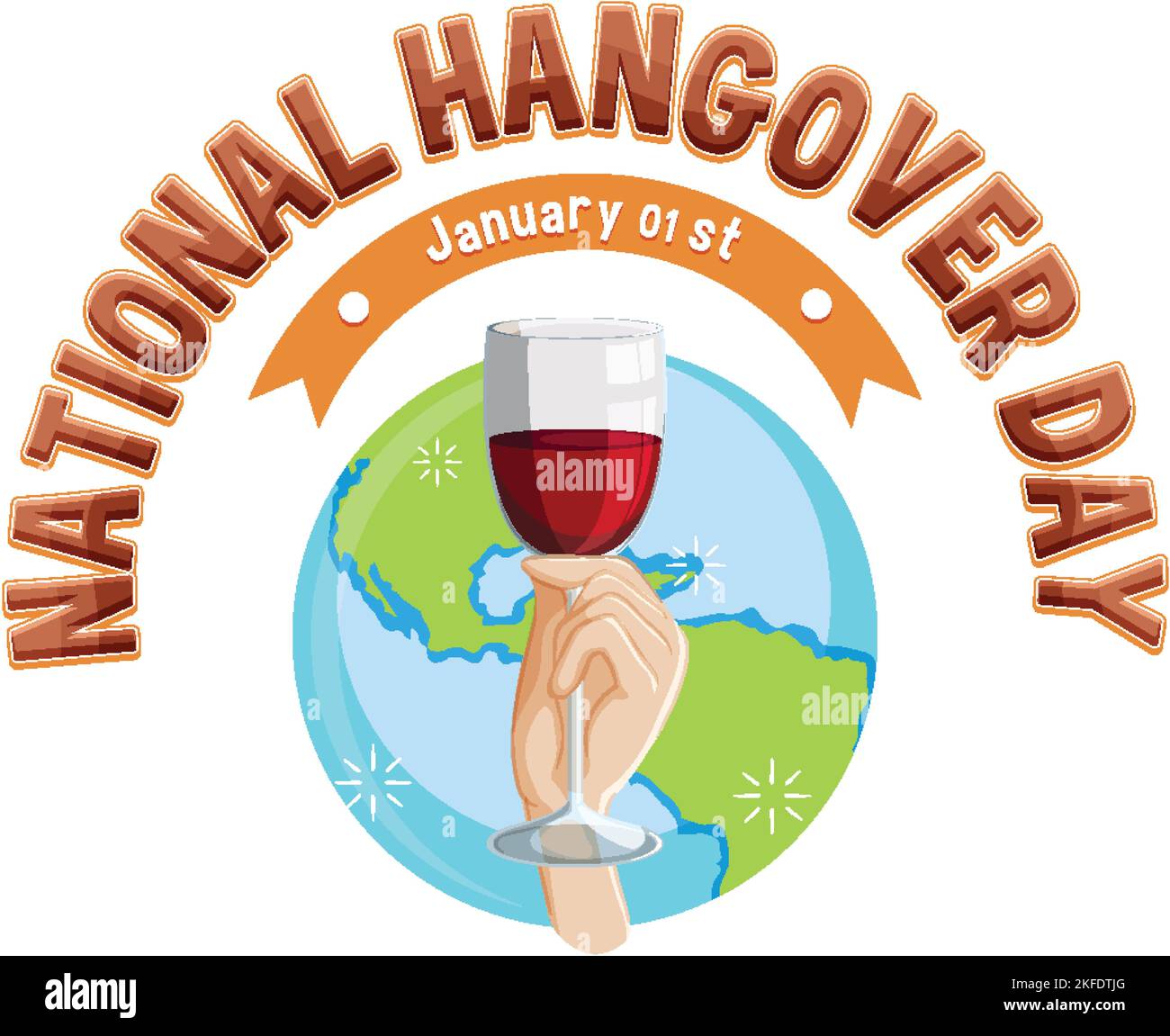 Happy National Hangover Day illustration Stock Vector Image & Art Alamy