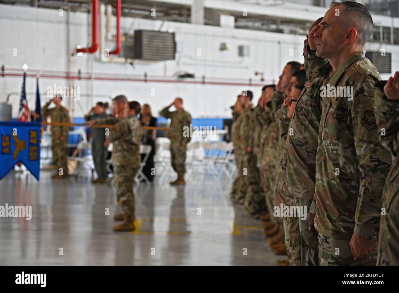 U.S. Air Force Maj. Brian Ibbs, commander, Force Support Squadron ...