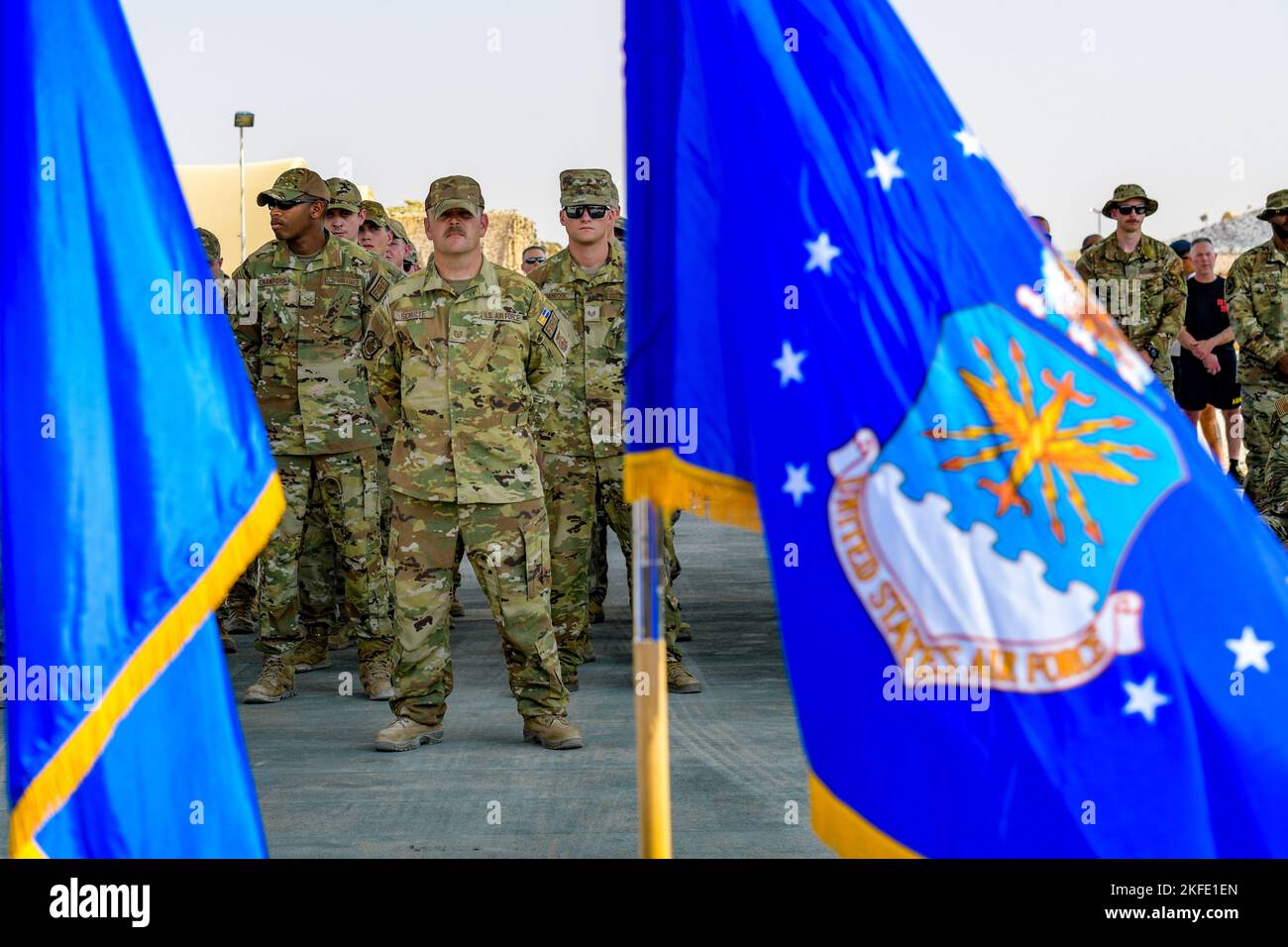 U.S. Air Force first responders, assigned to the 378th Expeditionary ...