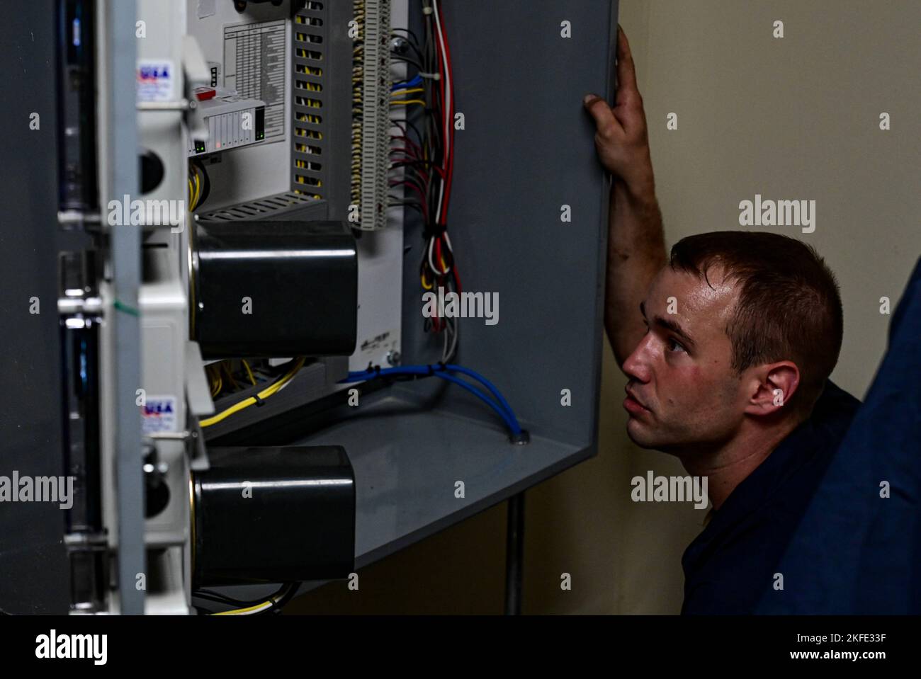 Tech. Sgt. Ryan Peterson, 319th Civil Engineer Squadron heating