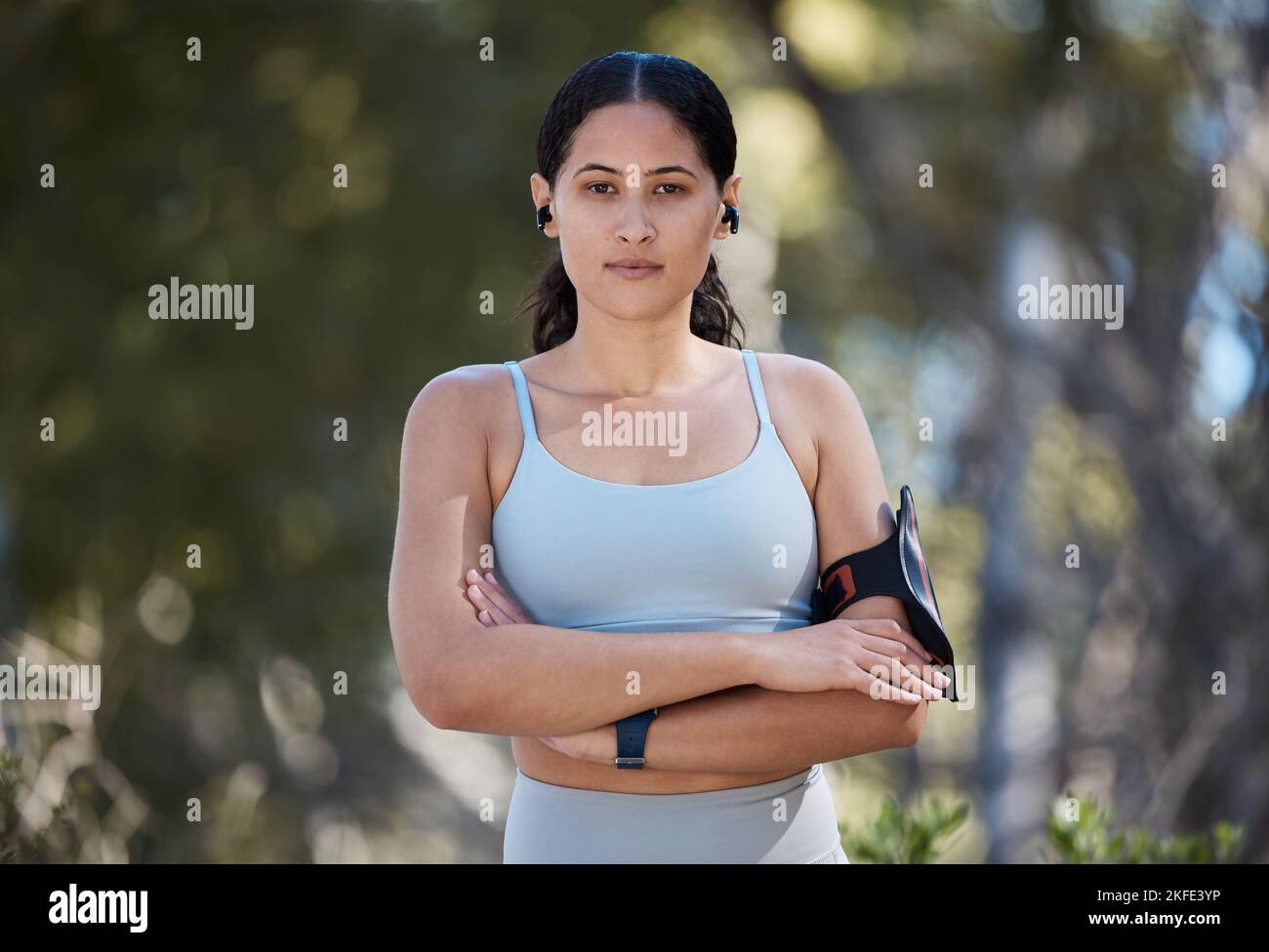 Female coach sports arms crossed hi-res stock photography and images ...