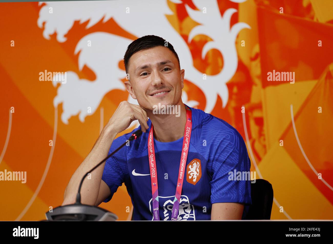 DOHA, 18112022 Oranje in Qatar. Team Netherlands preparing for the