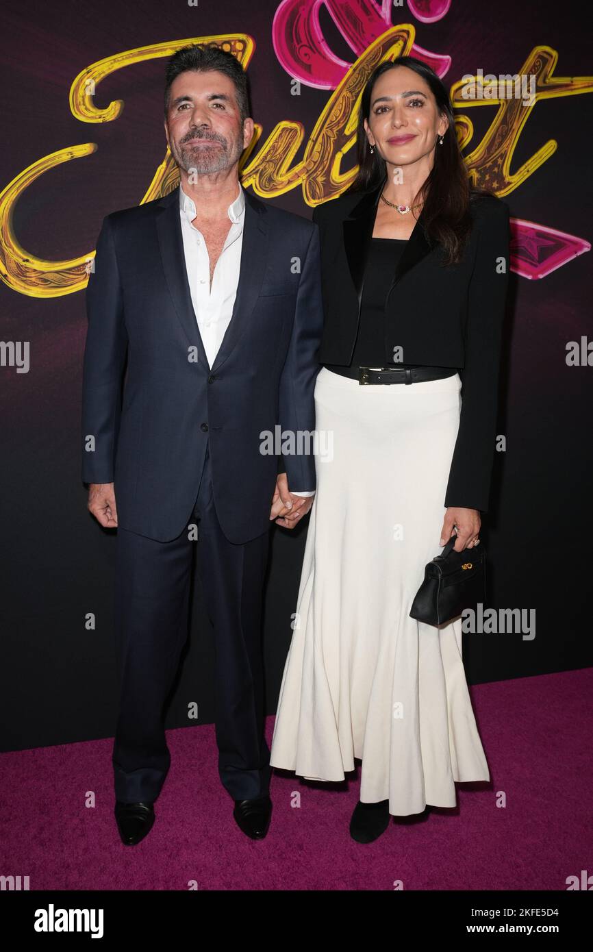 New York City, United States. 17th Nov, 2022. Simon Cowell and Lauren