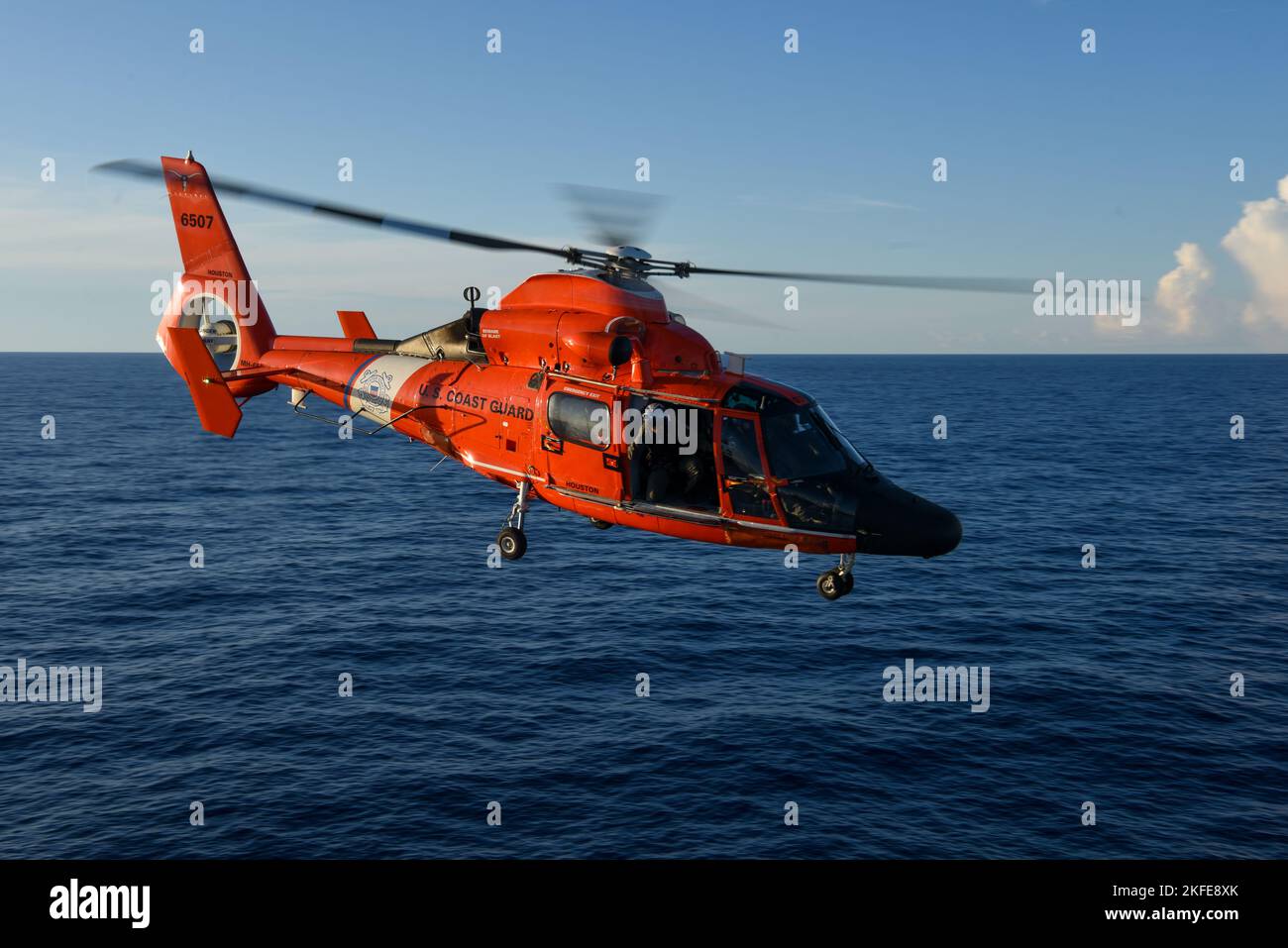 U.S. Coast Guard Petty Officer 1st Roger Alvarez, an aviation