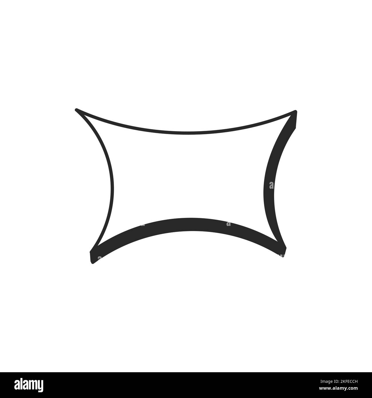 Geometric frames hand drawn icon set Stock Vector Image & Art - Alamy