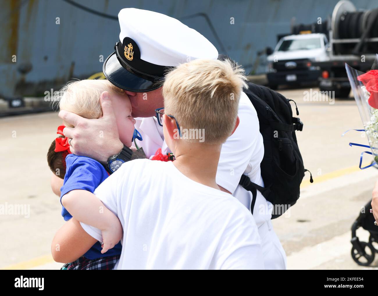 USS Harry S. Truman arrives at their homeport of Naval Station Norfolk ...