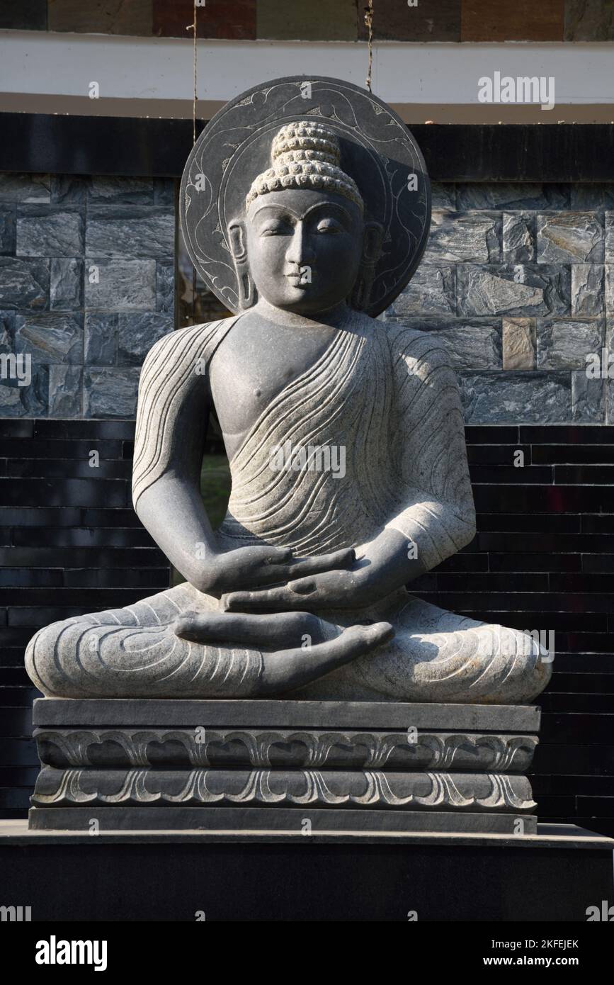 Lord Buddha statue, Neil Island, Shaheed Dweep, Andaman and Nicobar Islands, Union Territory, UT, India Stock Photo