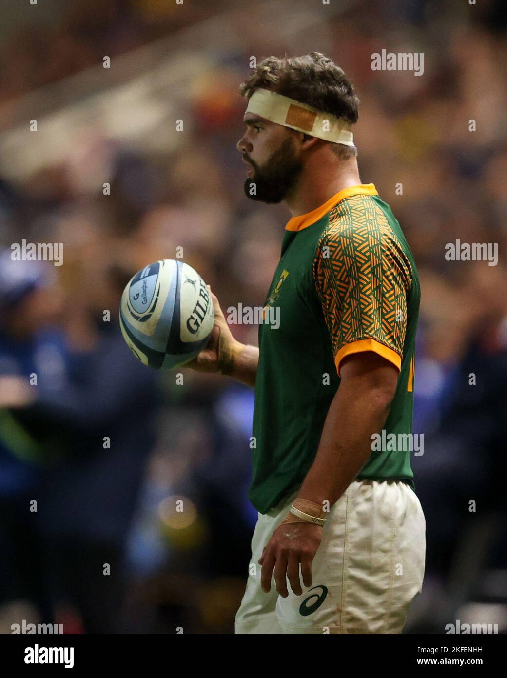 JJ Kotze of South Africa A during the Friendly match Bristol Bears vs South Africa Select XV at Ashton Gate, Bristol, United Kingdom, 17th November 2022  (Photo by Nick Browning/News Images) Stock Photo