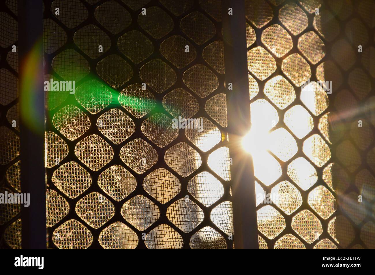 Air vents that are old and dusty, dust is clearly visible. when the