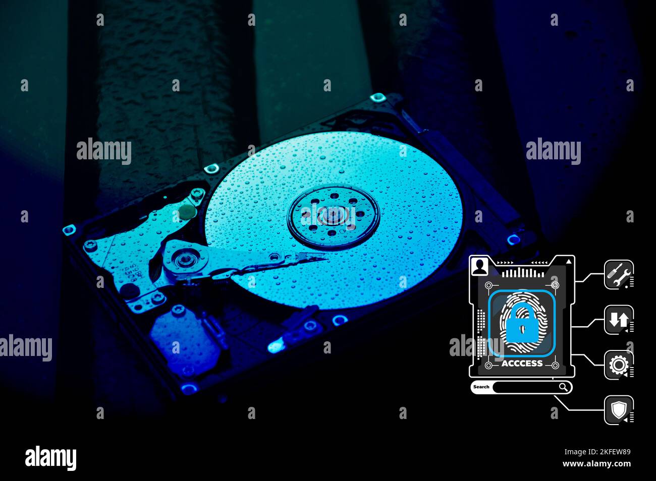 Hard drive is an important storage device, concept of data protection