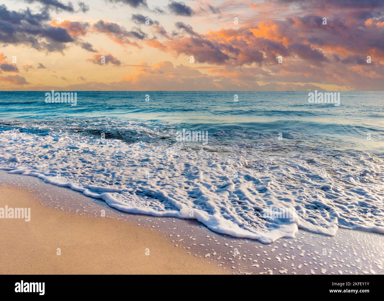 South Beach,Sunrise Miami Beach Miami Dade, Colorful Sunrise , Miami