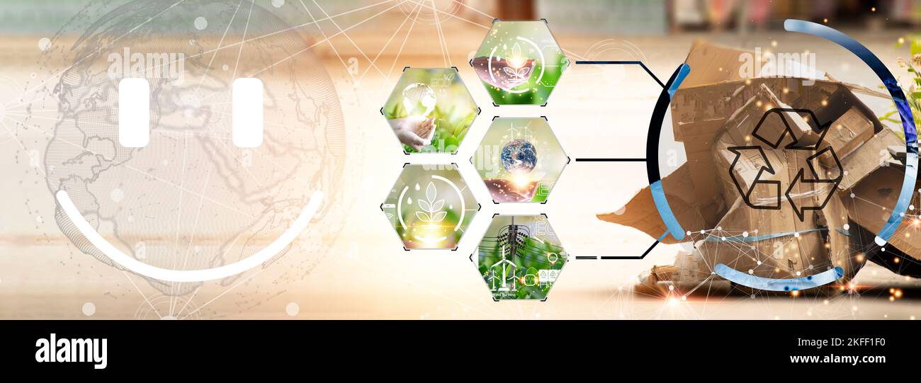 The concept of recycling, reuse, reuse helps reduce global warming