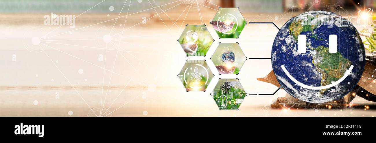 The concept of recycling, reuse, reuse helps reduce global warming ...