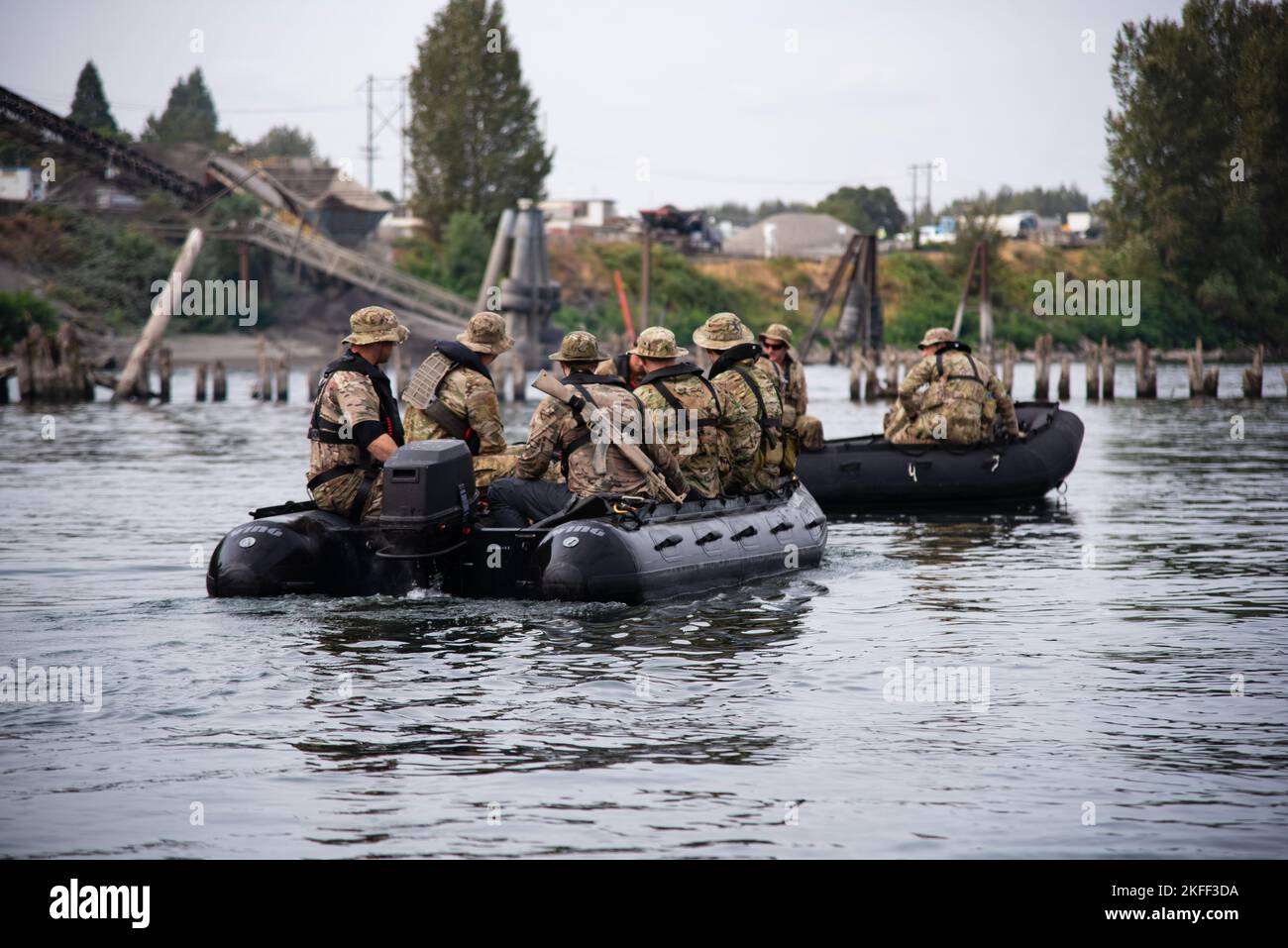 Reserve Citizen Airmen from the 304th Rescue Squadron set out on the ...