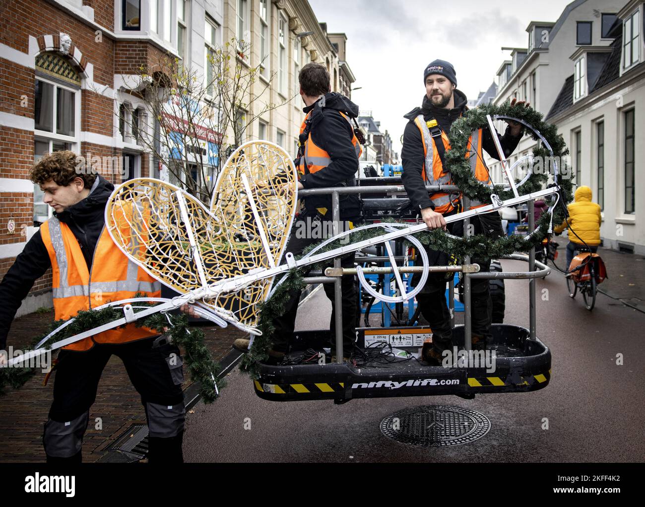 UTRECHT Netherlands, 18/11/2022, UTRECHT Atmospheric lighting is