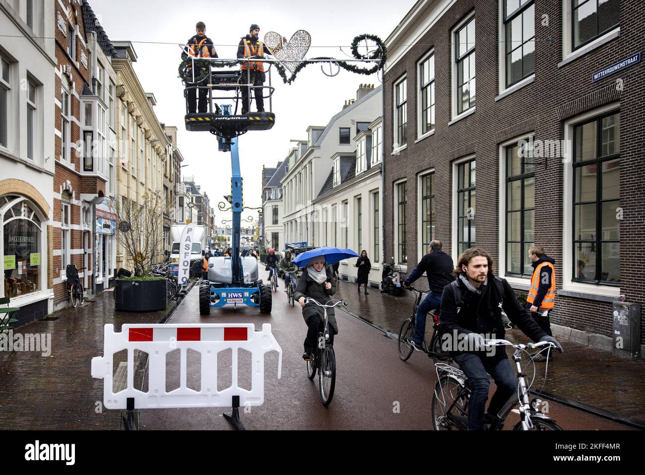 UTRECHT Netherlands, 18/11/2022, UTRECHT Atmospheric lighting is