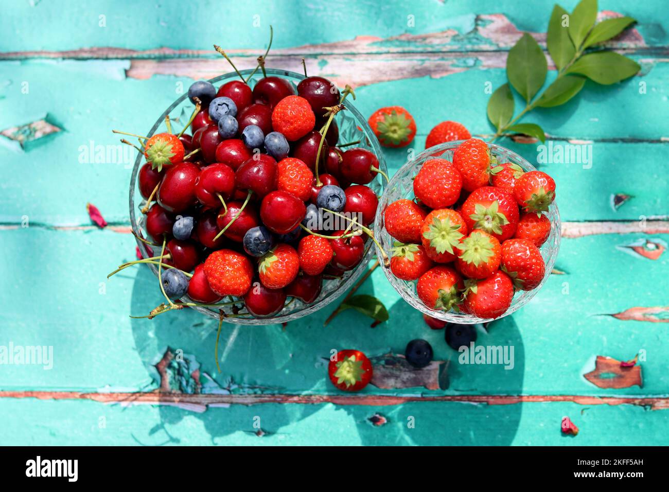 Simple composition still life photo with fresh berries. Seasonal fruit