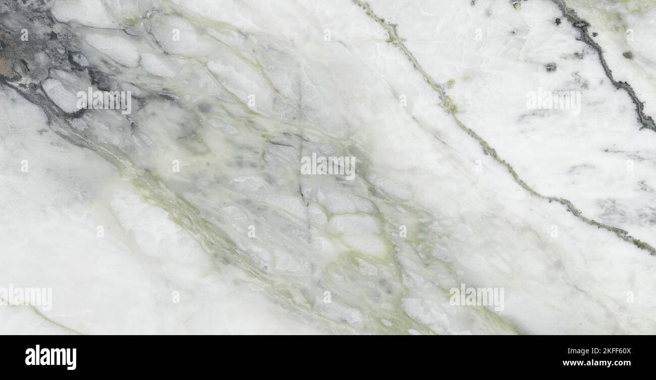 green light carrara marble white marble texture, natural stone texture, slab, granite texture use in wall and floor tiles design with high resolution. Stock Photo