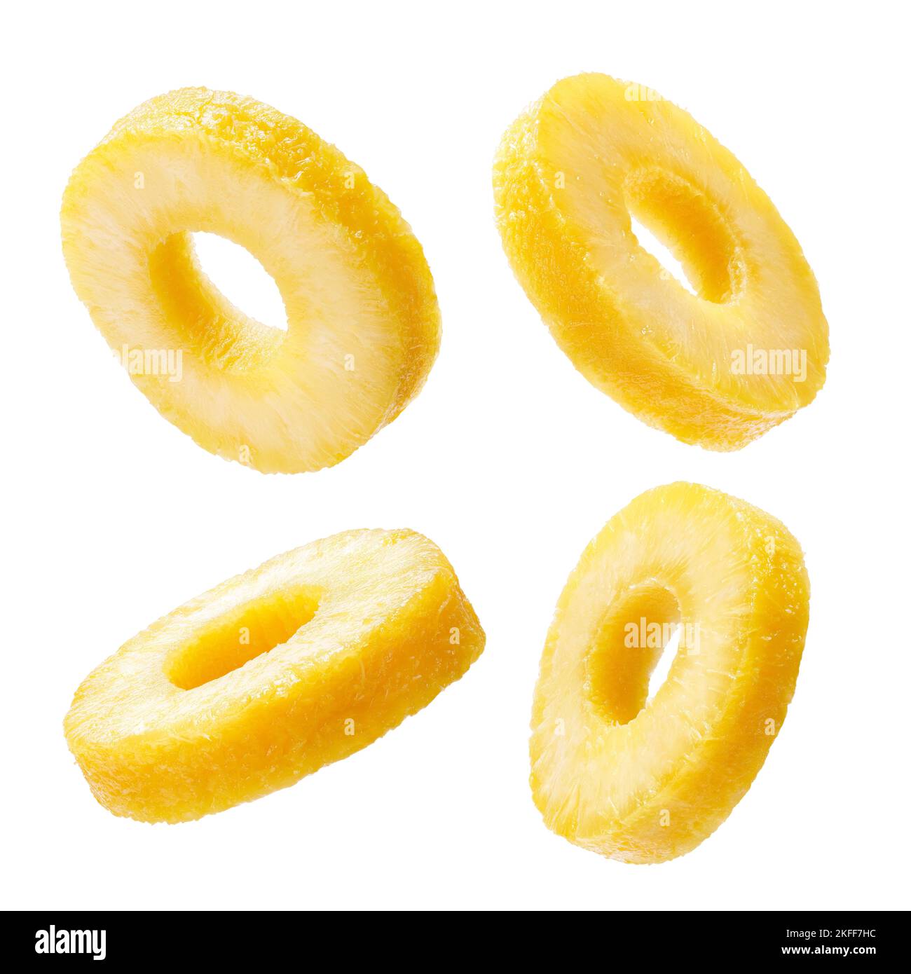 Pineapple ring hi-res stock photography and images - Alamy