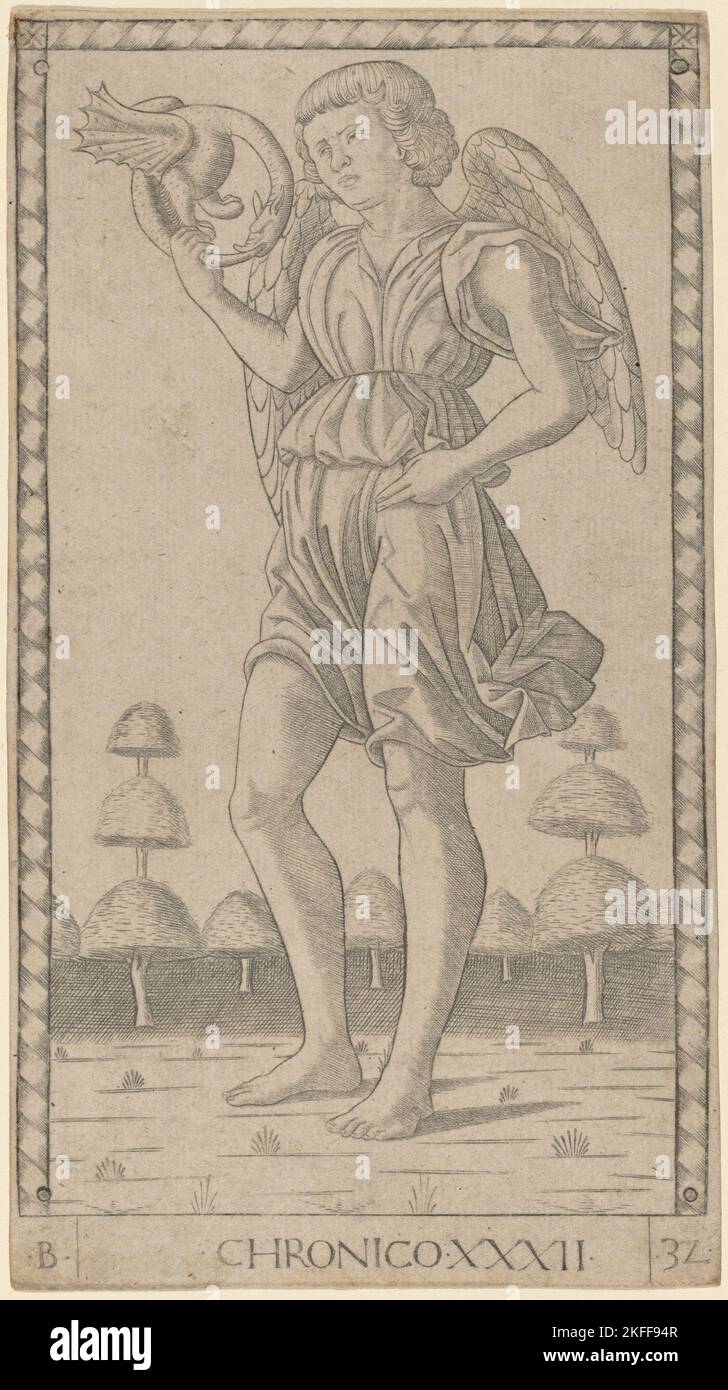 Chronico (Genius of Time), c. 1465 Stock Photo - Alamy