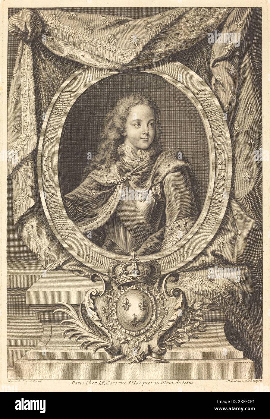 Louis XV, c. 1720 Stock Photo - Alamy