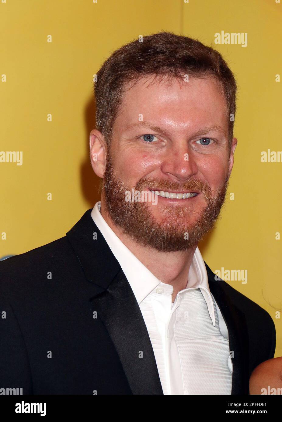 Dale Earnhardt Jr attending the 2015 NASCAR Sprint Cup Series Awards at
