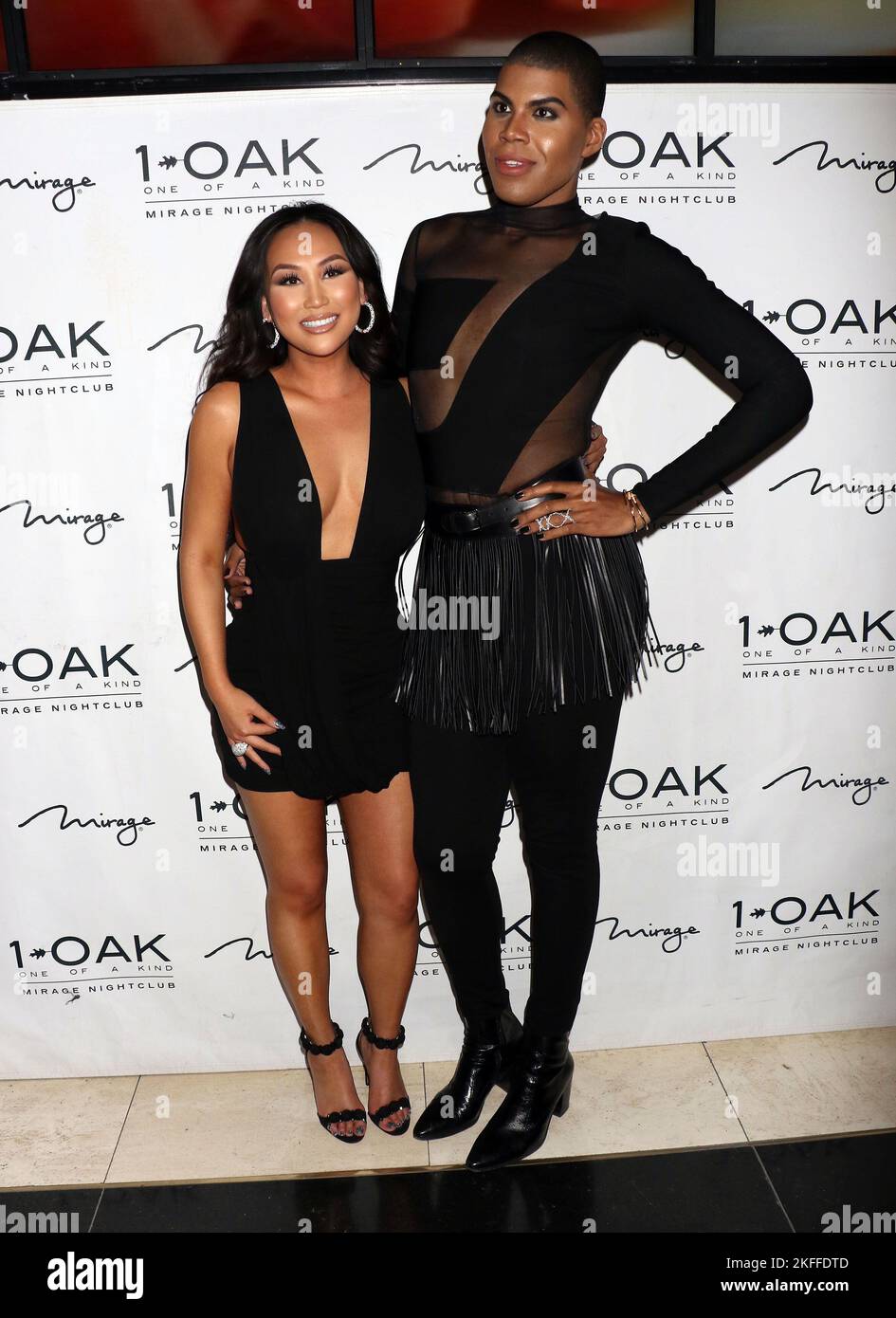 Dorothy Wang, E.J. Johnson arriving for Dorothy Wang's Birthday Bash