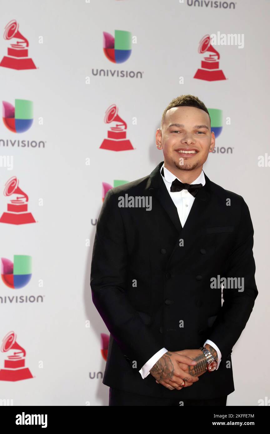 Kane Brown attending the 19th Annual Latin Grammy Awards 2018, MGM