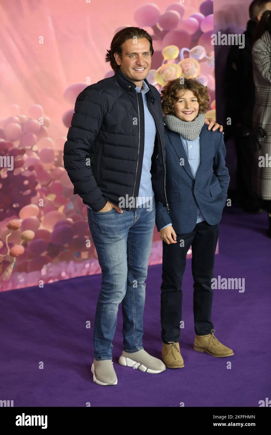 Paul Wood  attends the UK Premiere of 'Strange World' at Cineworld Leicester Square Stock Photo