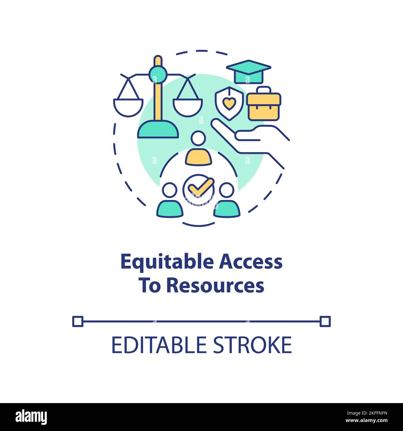 Equitable access Cut Out Stock Images & Pictures - Alamy