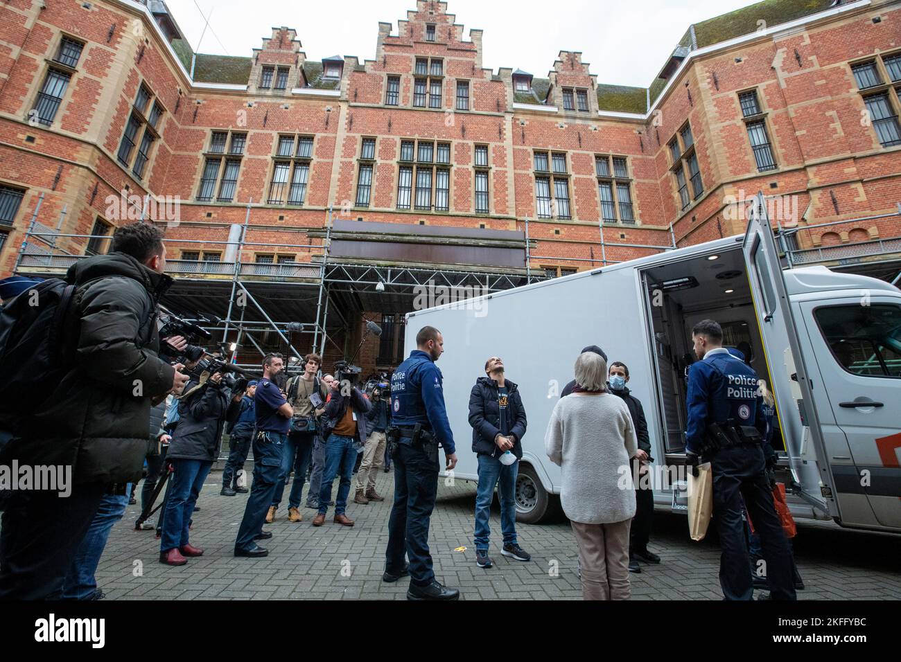 Illustration picture shows the prison of VorstForest, Brussels, Friday