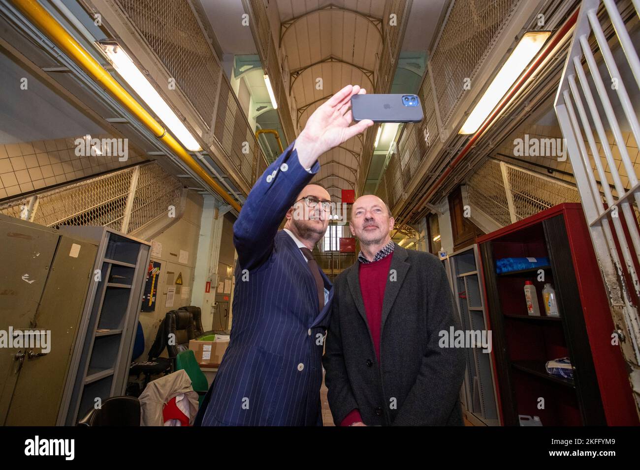 Illustration picture shows the prison of VorstForest, Brussels, Friday