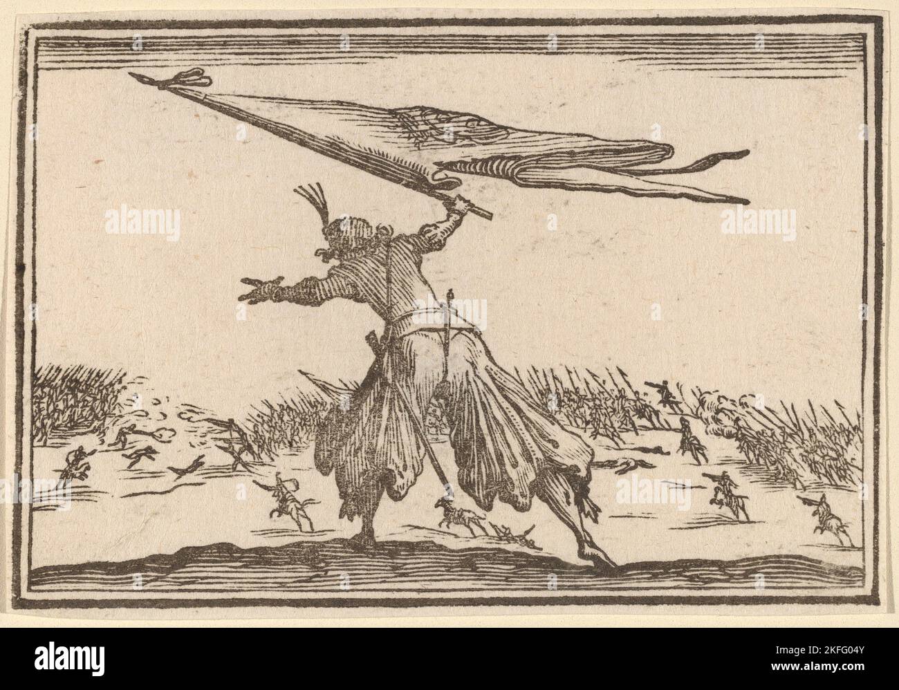 Standard Bearer, 1621 Stock Photo Alamy