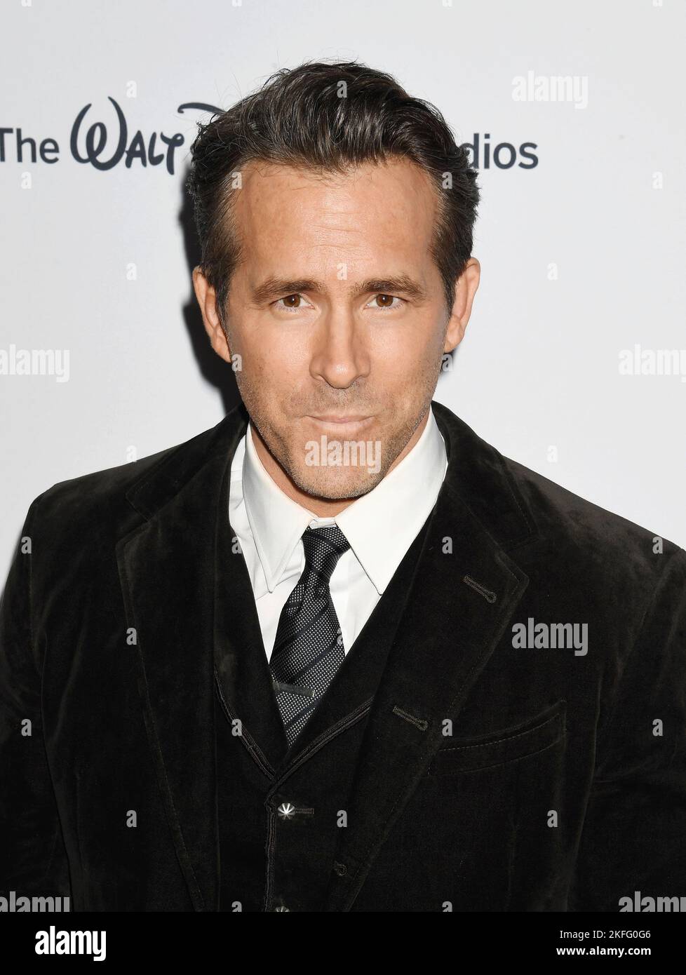 BEVERLY HILLS, CALIFORNIA - NOVEMBER 17: Honoree Ryan Reynolds attends the 36th Annual American Cinematheque Award Ceremony honoring Ryan Reynolds at Stock Photo