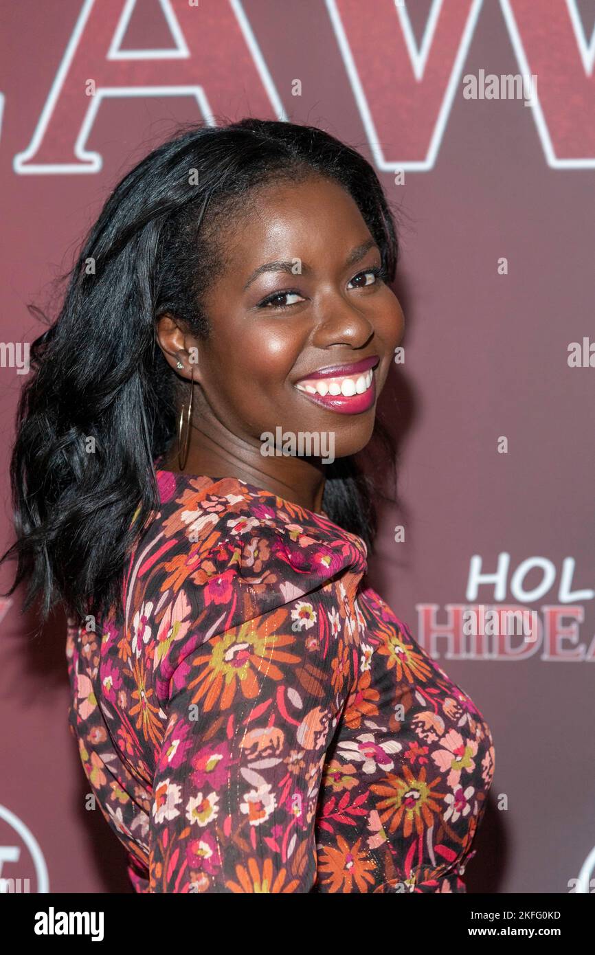 Inglewood, CA - November 17, 2022, Camille Winbush attends BET+ "Holiday Hideaway" Los Angeles