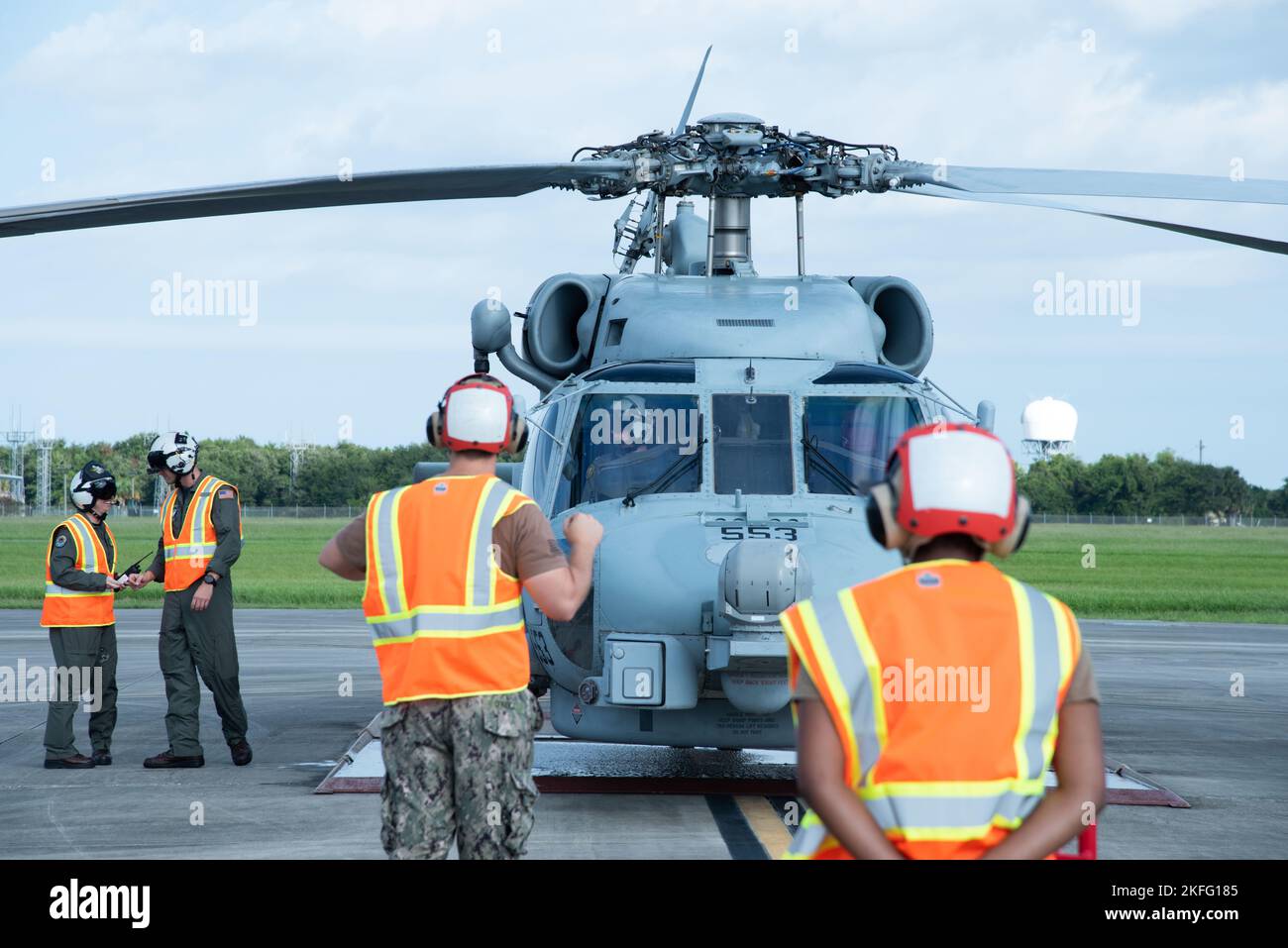 NAVAL STATION MAYPORT, Fla. (Sept. 15, 2022) Sailors respond to an