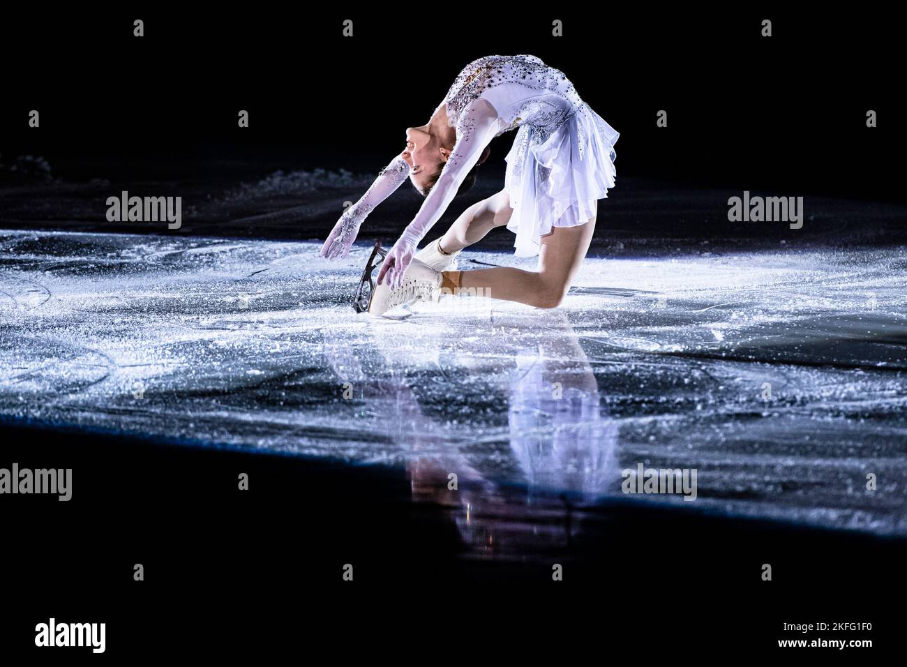 SHEFFIELD, Sheffield. 13th, Nov 2022. Isabeau Levito of USA performs