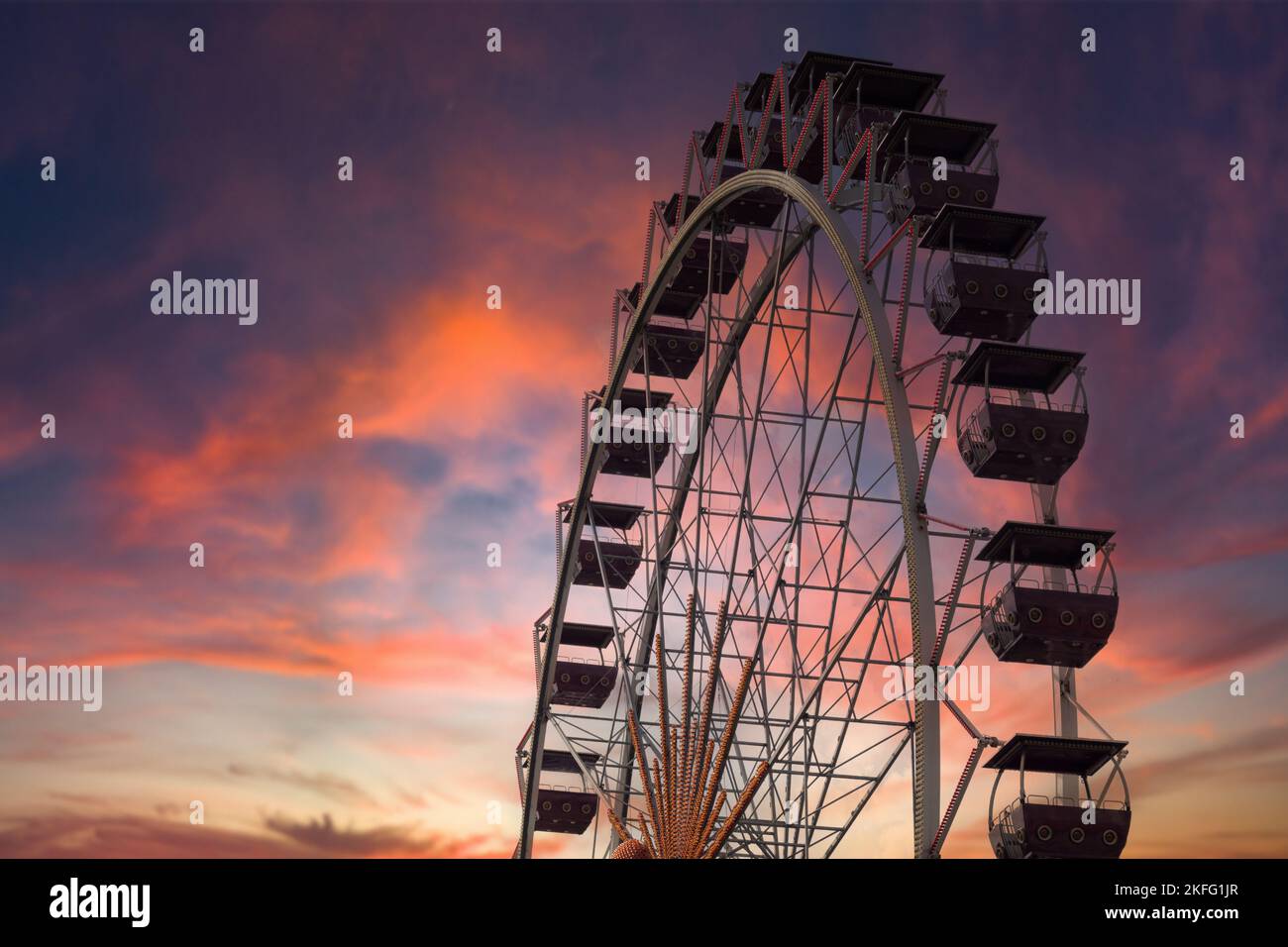 Illuminated sky wheel hi-res stock photography and images - Alamy